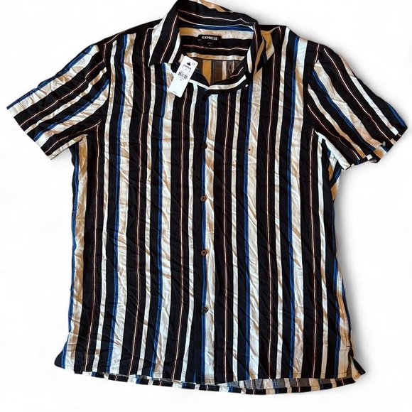 NWT Express Men’s Matching Swim Set M/L | Pool Party or Vacation Ready - Picture 2 of 16